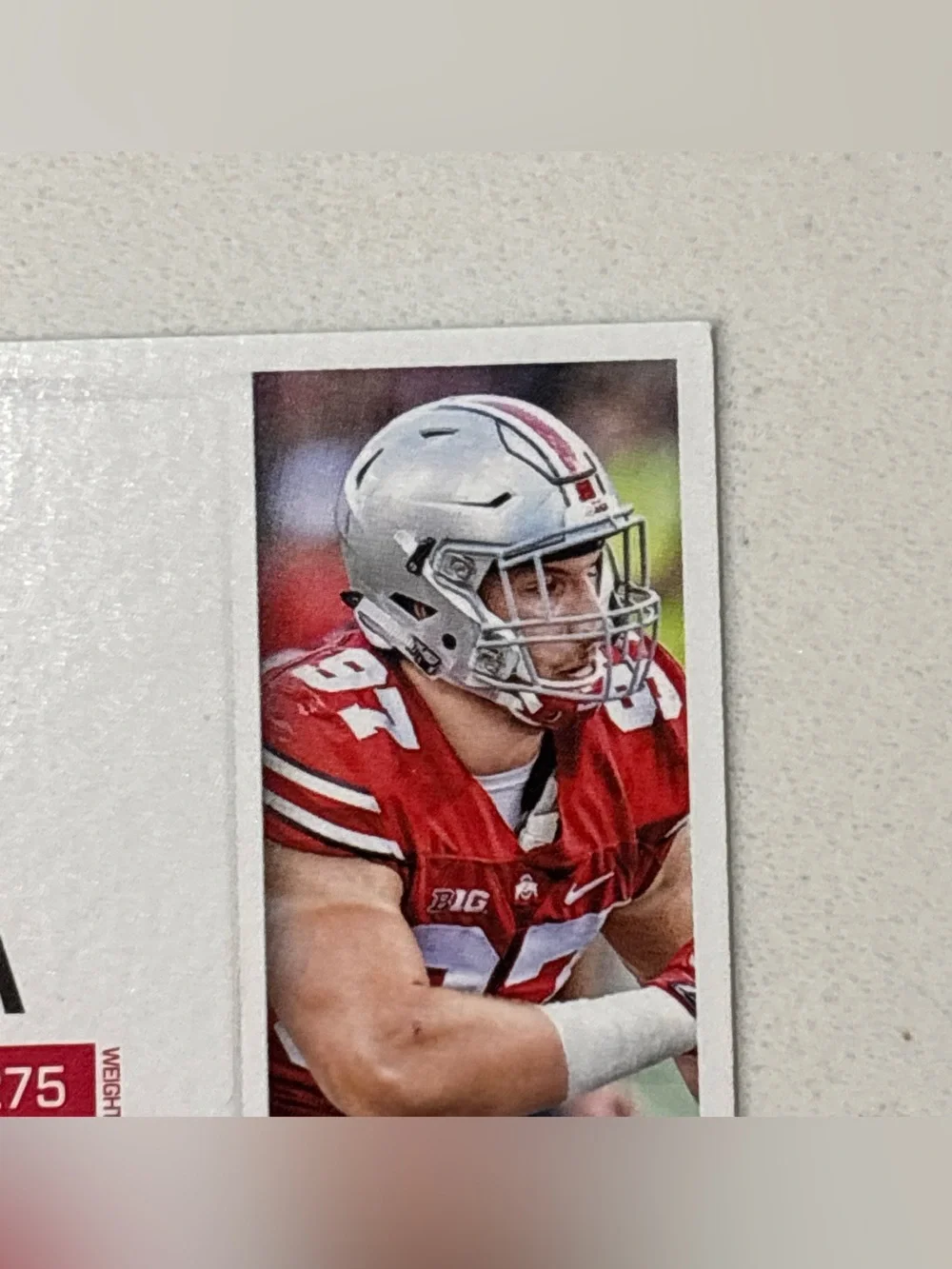 2016 Panini Score Card Joey Bosa Rookie Card - Red & Silver